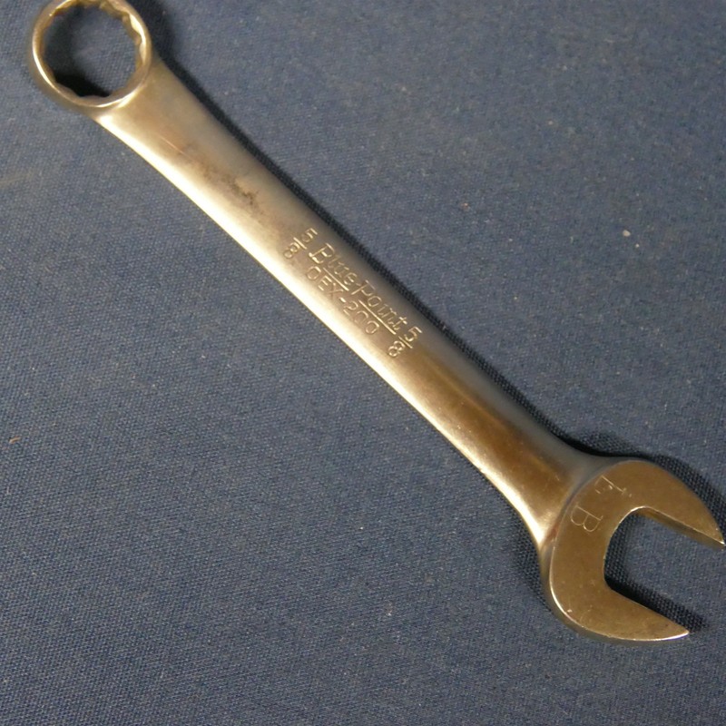 Vintage Blue-Point by Snap-on OEX-200 5/8" Combination Wrench 12-point 6¼" USA