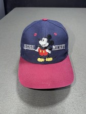 Vintage Original Mickey Mouse Hat 90s Snapback Disney Store