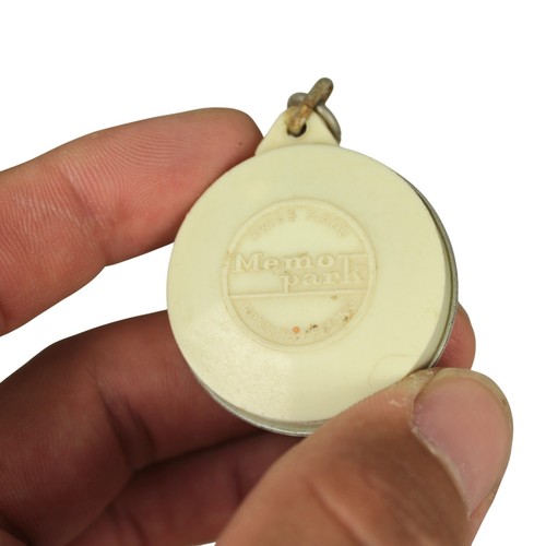 Estuche de plástico circular vintage Orcoa Memo Park Timer años 70 funcionando - Imagen 5 de 6
