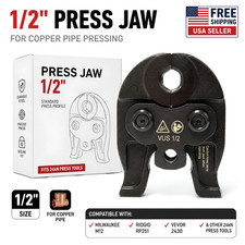 Mandíbula de prensa CTS-V de 1/2" para tubo de cobre mandíbula compacta Milwaukee M12 RIDGID RP241