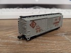 AHM, N SCALE, 40' BOX CAR, ERIE LACKAWANNA. W/METAL WHEELS. FREE SHIPPING — photo 6