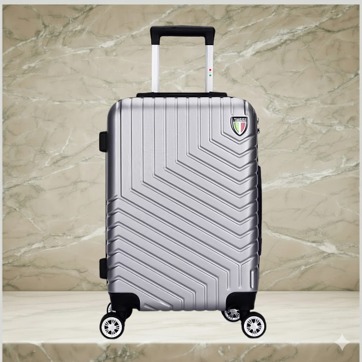 TUCCI TESORO 20&rdquo; Hardside Carry On Spinner Luggage 4 Wheel