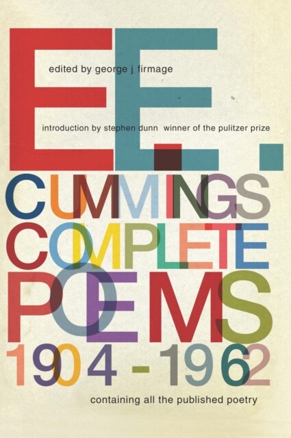 E. E. Cummings 9781631490415 E. E. Cummings - Free Tracked Delivery