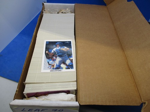 1990 Leaf MLB Baseball Series 1 & 2 Complete Sets Frank Thomas & Sammy Sosa RC w