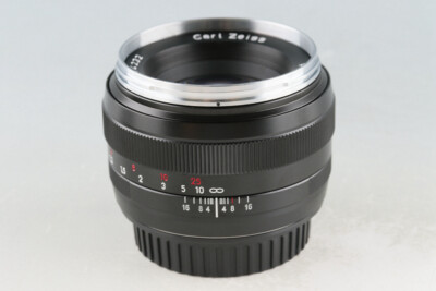 Carl Zeiss Planar T* 50mm F/1.4 ZE Lens for Canon #54276 G3 | eBay