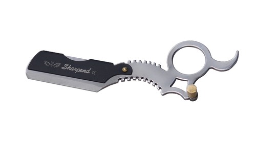Professional Barber Hair Shaving Razor Straight Knife Navaja With Free 10 Blade - Picture 4 of 10