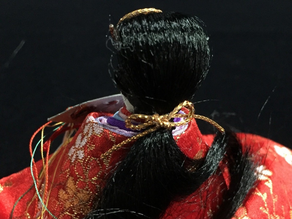 K1086 / HINA Doll 2pc / OKIMONO KIMONO / Japanese Vintage | eBay