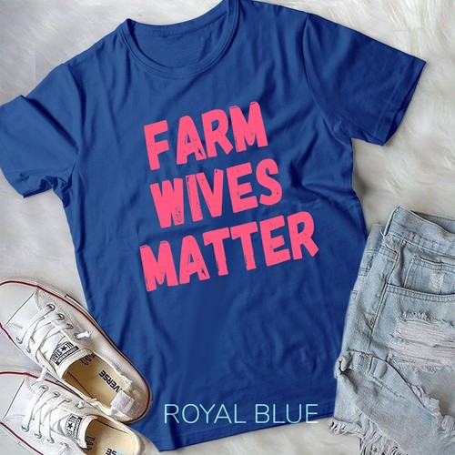 Camiseta unisex Farm Wives Matter ocupación agricultor ama de casa - Imagen 7 de 11