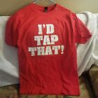 University Of Beer Shirt - Medium - Bar - Kegs - Tap That