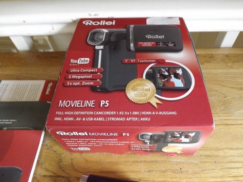 Rollei Movieline P5 1080p Digital Camcorder - Picture 9 of 13