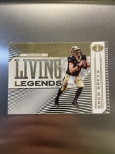 Drew Brees 2020 Panini Illusions Living Legends Insert #LL6 ACETATE Saints 