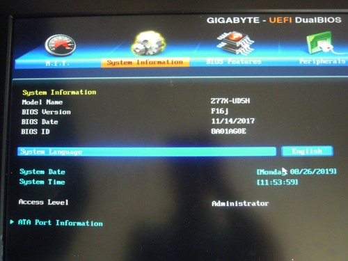 Placa madre Gigabyte GA-Z77X-UD5H LGA1155 juegos Z77 Intel PC ATX SLI * Rev. 1.1 - Imagen 12 de 12