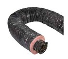Master Flow 12 in x 25 ft. Flexible Duct Mobile Home Insulated R4.2 Black Jacket