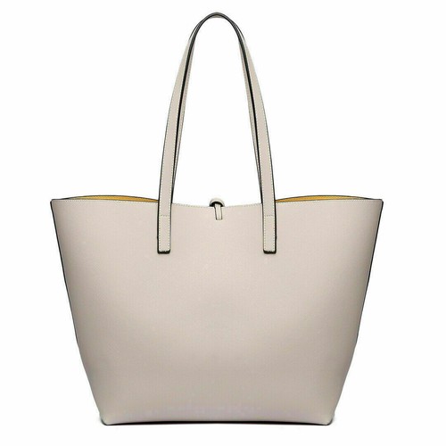 Damen PU-Leder Praktisch Tote Bag Frauen Shopper Schultertasche Umhängetasche - Bild 20 von 22