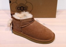 OOG GENERATION Wildleder Stiefel Leder Lammfell Yeti Boots Camel - Neu !