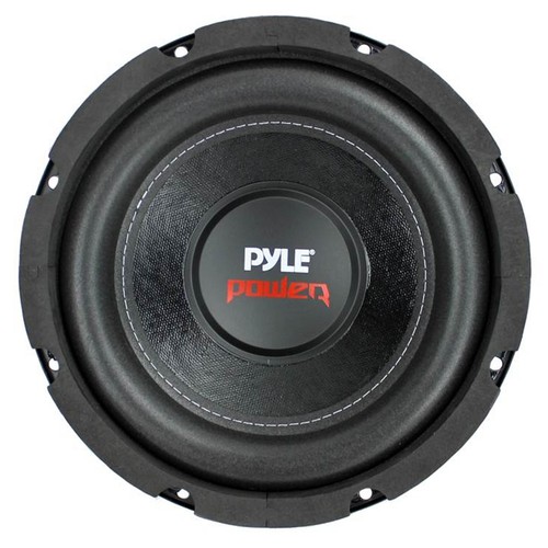 Pyle 8 Inch 1600W DVC 4 Ohm Car Audio Subwoofer Speaker Set, Black (2 Pack) - Picture 2 of 10