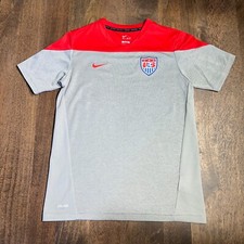 USA US Soccer Warm Up Training Nike Youth Large USMNT 2014 Great Condition