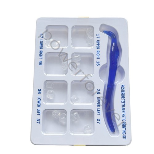 1 Kit Dental Aesthetic Printing Light Cure Composite Molar Resin Print Mould - Imagen 7 de 10