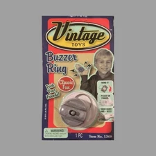 2 packs of Buzzer Rings by Vintage Toys
