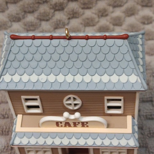 1997 Hallmark CAFE nostalgico case e negozi ricordo ornamento #14 in serie - Foto 14 di 18