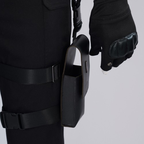 Resident Evil 4 Leon Shirt Harness Armpit Holster Men Cosplay Costume Outfit - Picture 13 of 17