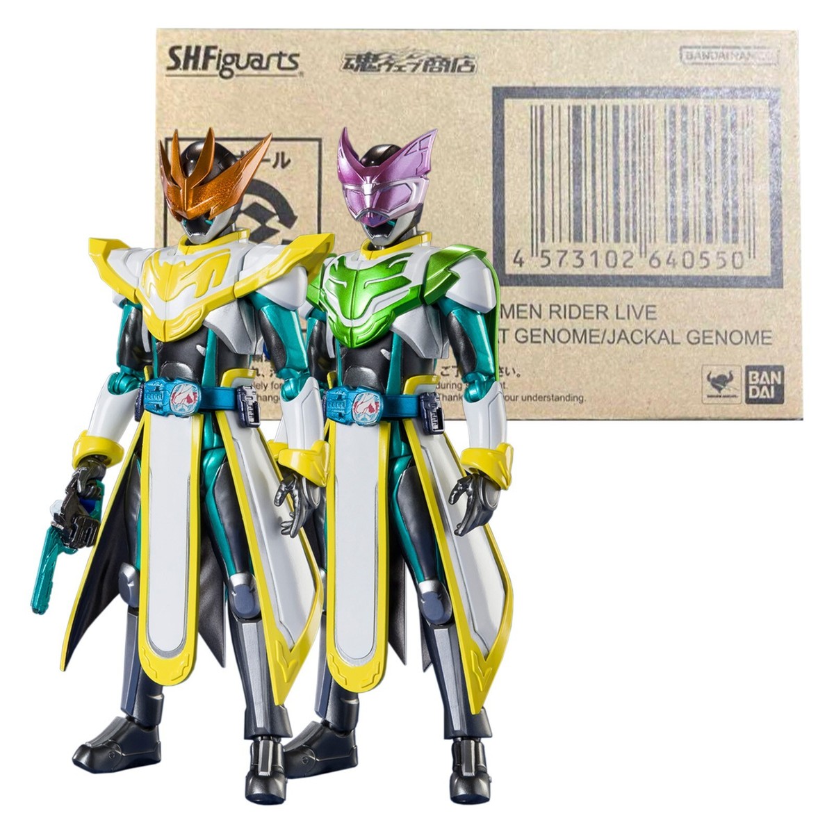 S.H.Figuarts Kamen Rider Revice LIVE BAT GENOME JACKAL GENOME