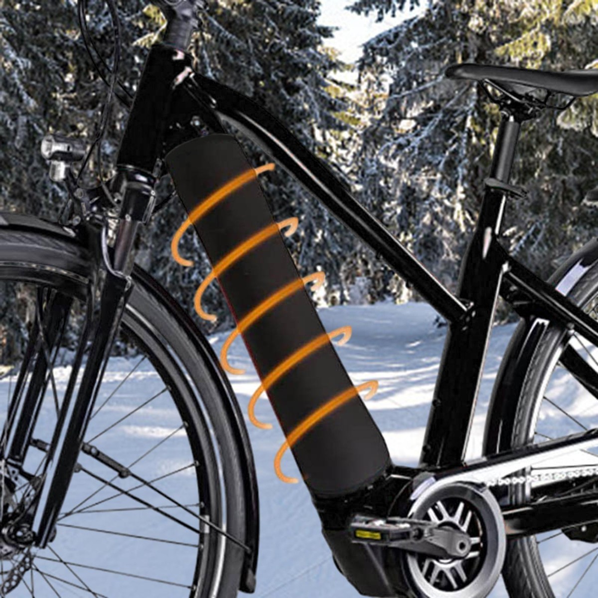 Electric Bike Rain Cover Premium Protection for Your E-Bike