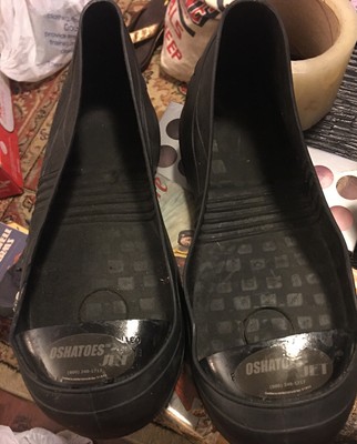 oshatoes steel toe overshoes