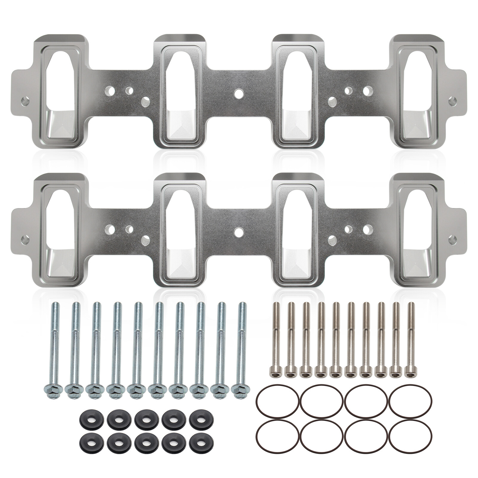 ⭐LS Cathedral Port Cylinder Head to Rectangle Port 92mm 102mm Intake Manifold⭐