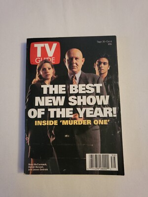 1995 Sept 30-Oct 6, TV Guide, Daniel Benzali, (SM2)