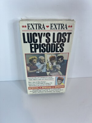 Brand New!!! Lucys Lost Episodes VHS - Factory Sealed