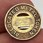 1951 Allocated Metal Token Good For One Fare Bus Coach Transit Token Bronze 20mm