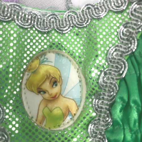 Build A Bear BAB Disney Tinkerbell Fee grünes Kleid weiße Flügel - Bild 3 von 4