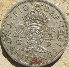 United Kingdom 2 Shillings 1951 VF