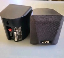 Set of 2 JVC Satellite Speakers SP-XSA-235 Surround Sound Small Untested