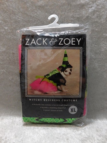 Zack & Zoey Witchy Business Halloween Dog Costume XS-XL - Picture 7 of 7