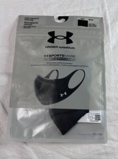 Under Armour Sports Mask Featherweight SZ- M/L NIP Black