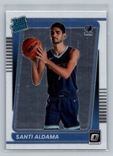 2021 Donruss Optic #176 Santi Aldama Rated Rookie Memphis Grizzlies
