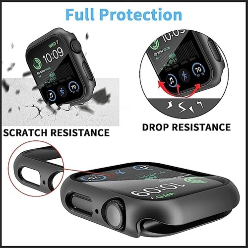 Futerał ochronny do Apple Watch Case Series 6 5 4 SE 3 2 1 Cover Case 38/40/42/44MM - Zdjęcie 4 z 31