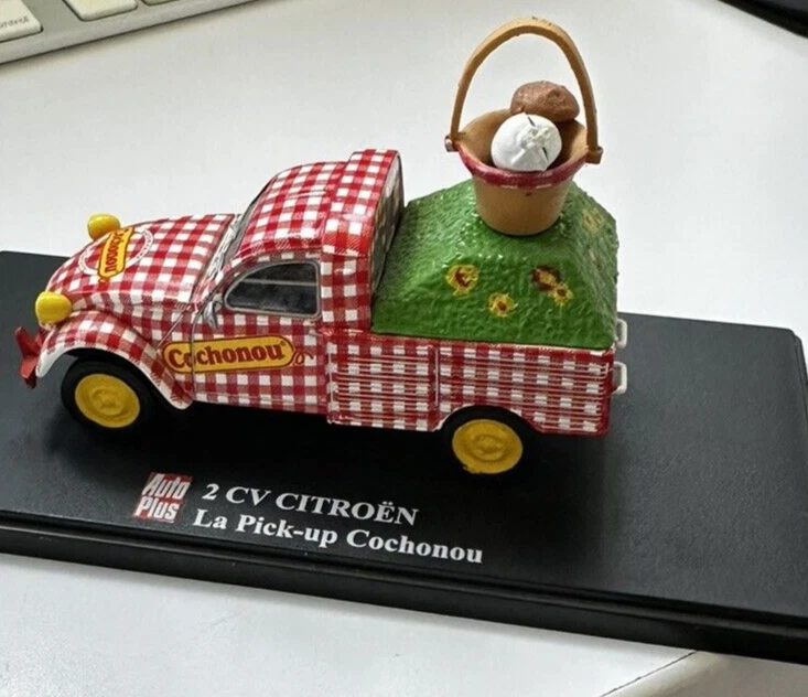 Pick-up Citroen 2CV La Cochonnou diecast 1:43 limitado coleccionista hecho en China Foto 2 de 4