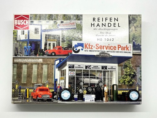 Tyre Service Centre. Building kit for a tire shop HO/OO Gauge Busch 1062 - Picture 3 of 3
