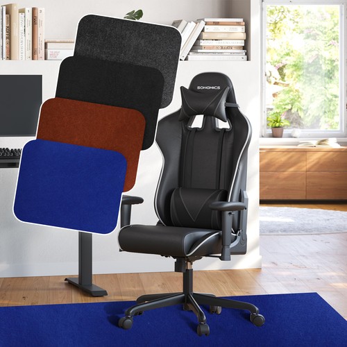 Floor Desk Mat for Hardwood Floors Home Office Protector Heavy Duty Easy Clean - Picture 5 of 36
