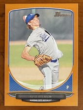 2013 Bowman Prospects Baseball Orange /250 SAM SELMAN #BP110 Royals