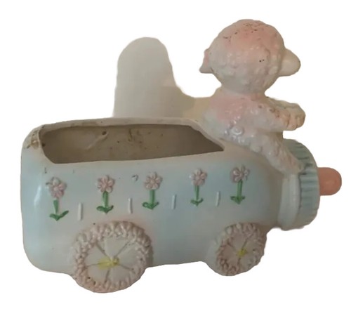 Vintage Mid-century Inarco E-3031 Japan Unisex Baby Planter on bottle - Picture 4 of 4