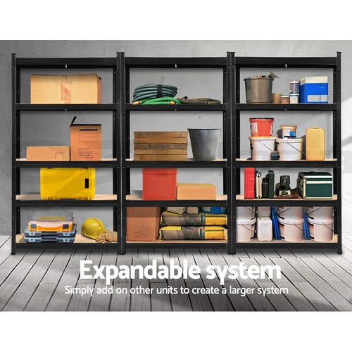 Giantz 1.8M Warehouse Rack Garage Shelving Pallet Racking Storage Shelves Steel - Picture 8 of 11