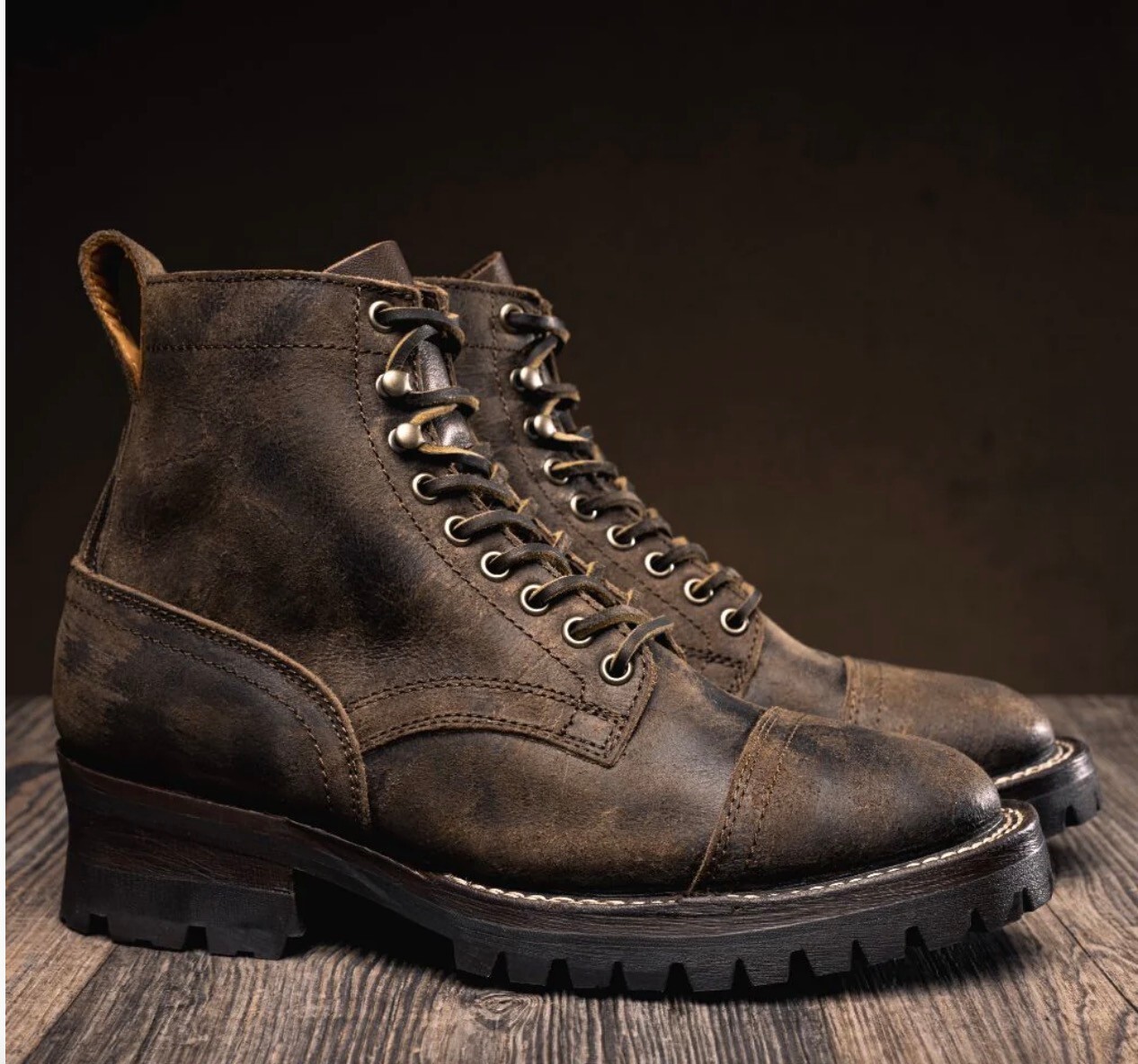 Thursday Boot Company Black Label Stone Rambler Challenger Boots  (size 15)