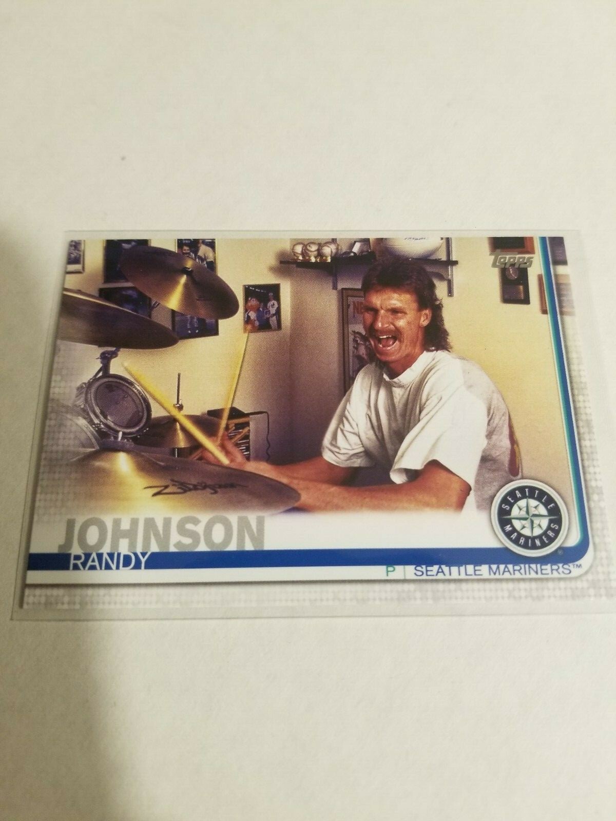 2019 Topps Update Randy Johnson #US237 SP Variation Mariners