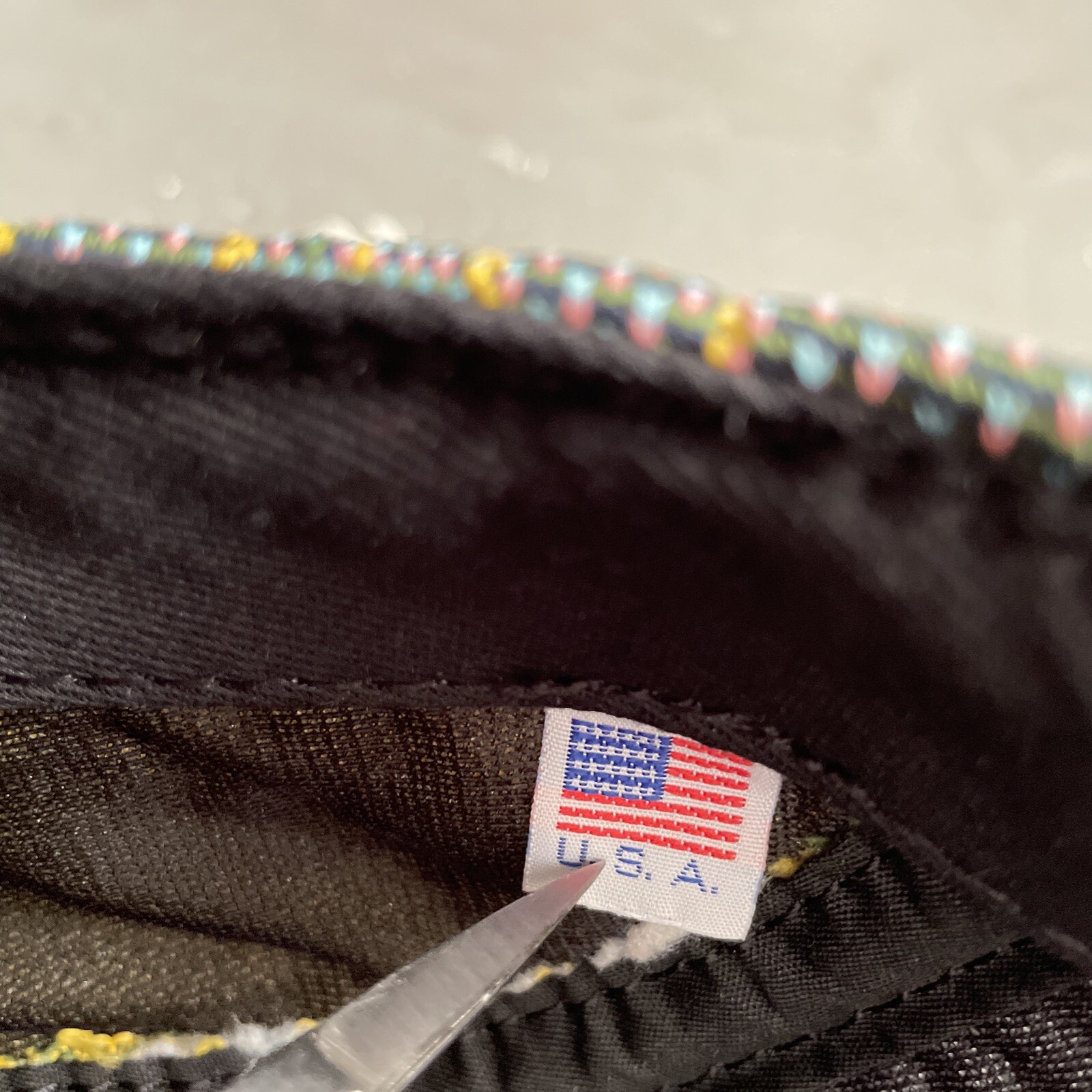 BYBORRE 5-Panel Patchwork Thick Fabric Camp Cap M… - image 6