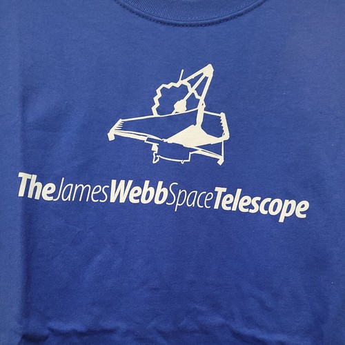 Camisa Telescopio Espacial James Webb Azul Talla XL Hanes - Imagen 2 de 4