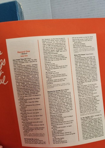 Then Sings My Soul vinyl 7x LP Box Set 1983 Readers Digest Pop Gospel Insert. - Picture 17 of 22